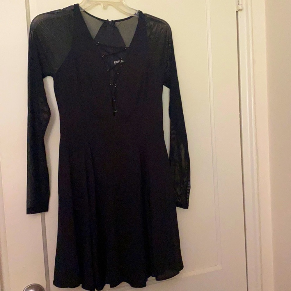 Express long sleeve sexy dress size: 4